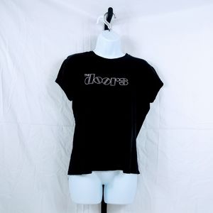 Vintage Black/Silver Studded "The Doors" T-Shirt